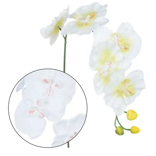 Orchidea – vetvička 63 cm K367